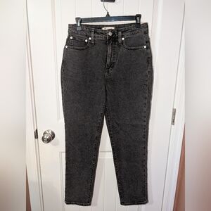 NWTS Madewell The Perfect Curvy Vintage Jean W26 Black Wash